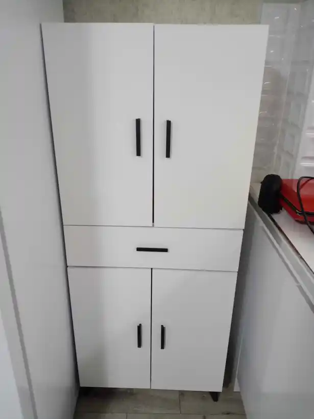 4 Kapaklı Çekmeceli Çok Amaçlı Dolap