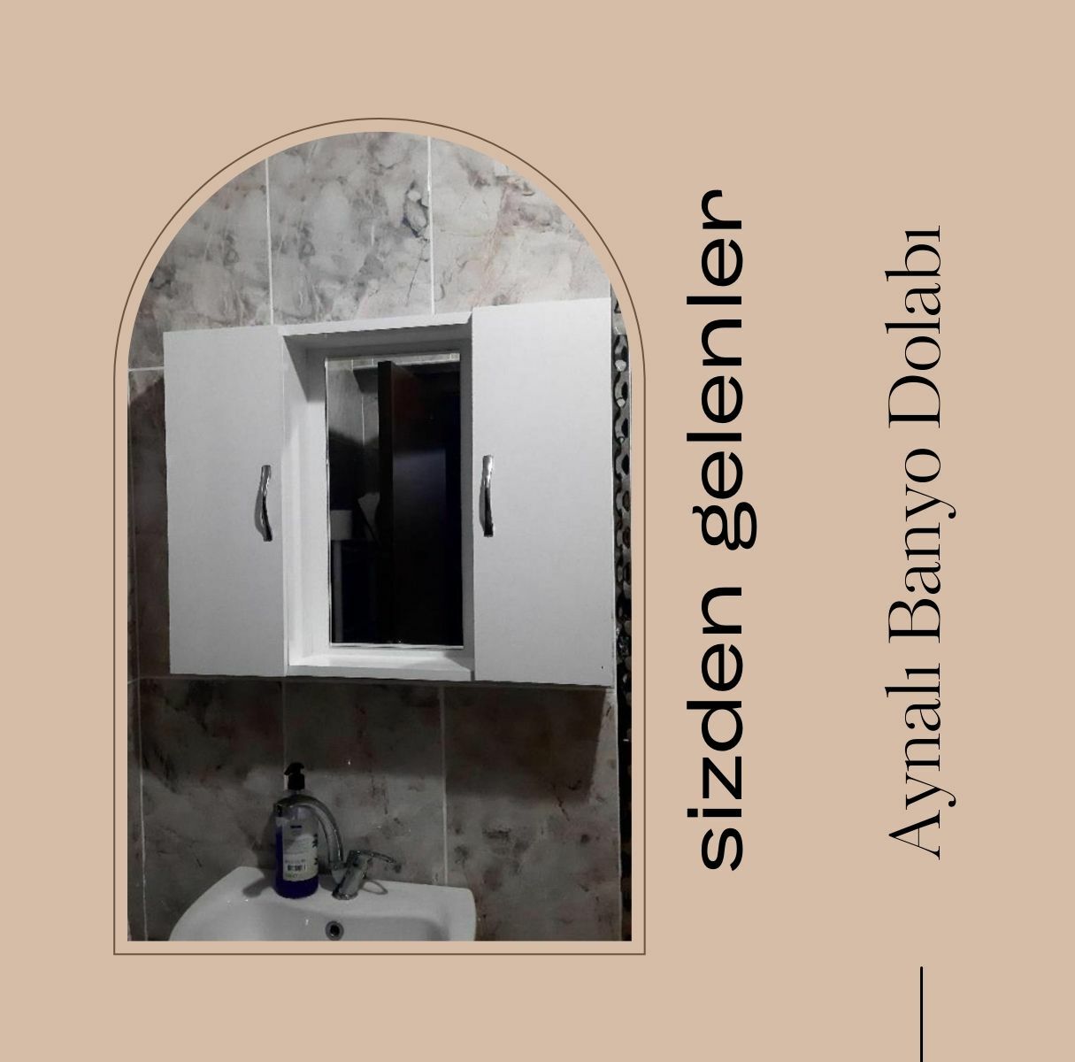 Küçük Banyolar İçin Fonksiyonel Aynalı Dolaplar Sizden Gelenler - Aynalı Banyo Dolabı