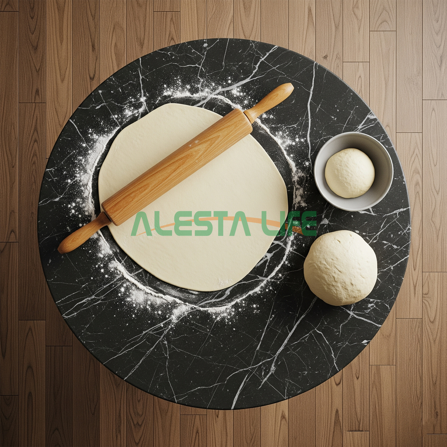 Alesta Life 60 Cm Katlanır Yer Sofrası | Oyun Masası & Hamur Açma Tahtası