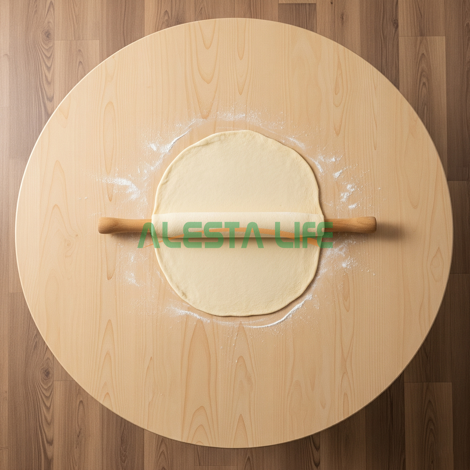 Alesta Life 70 Cm Katlanır Yer Sofrası | Oyun Masası & Hamur Açma Tahtası