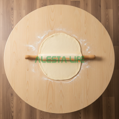 Alesta Life 70 Cm Katlanır Yer Sofrası | Oyun Masası & Hamur Açma Tahtası