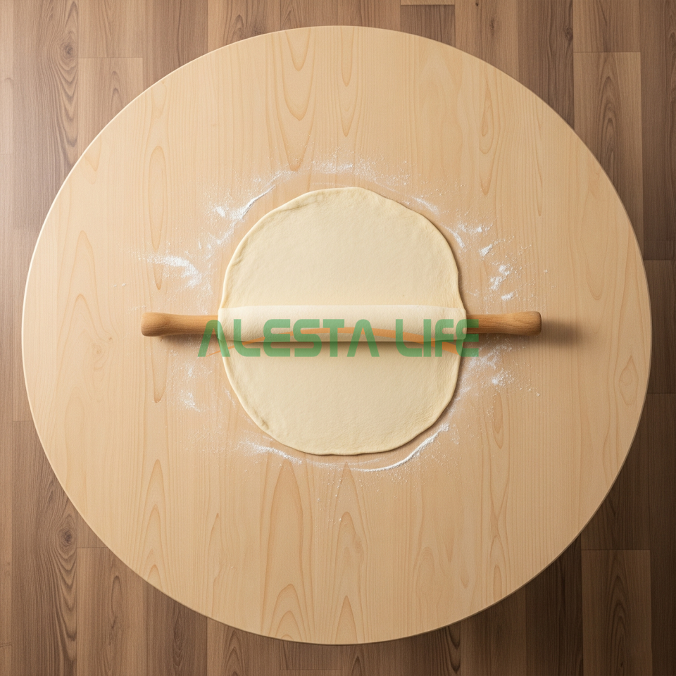 Alesta Life 70 Cm Katlanır Yer Sofrası | Oyun Masası & Hamur Açma Tahtası