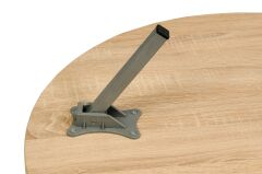 Alesta Life Yer Sofrası 90 cm - Metal Katlanır Ayaklı Şık Yer Sofrası