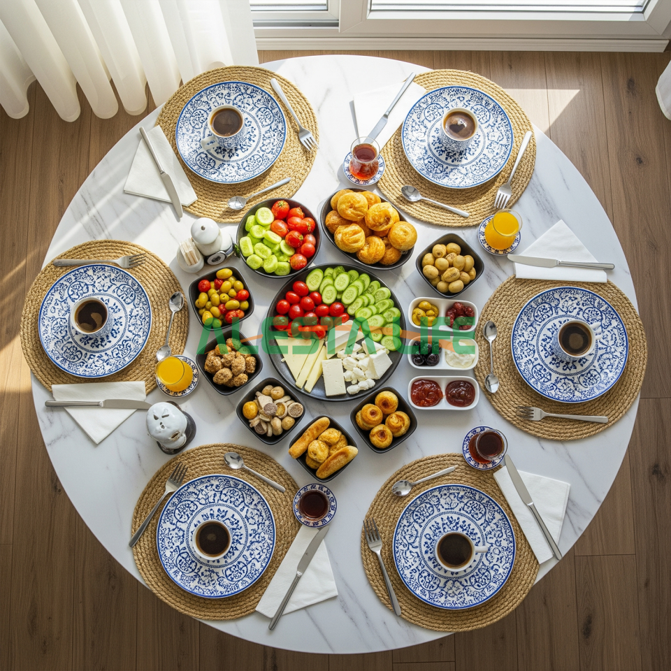 Alesta Life 100 Cm Katlanır Yer Sofrası | Oyun Masası & Hamur Açma Tahtası