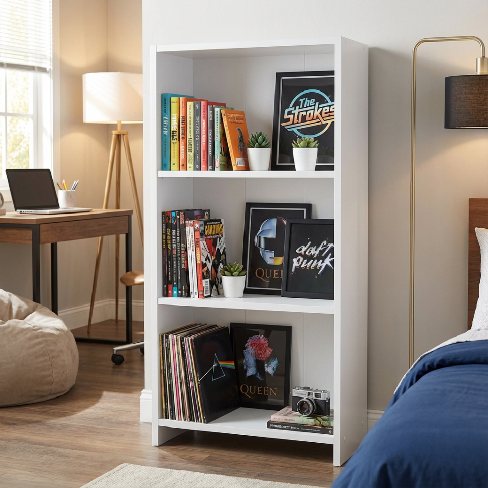 Alesta Life 3 Raflı/Gözlü Kitaplık